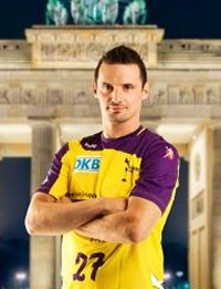 Zweitbester Berliner HBL-Torsch�tze: Ivan Nincevic.