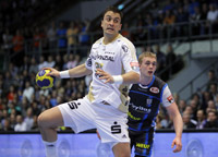 Wie immer eine Bank vom Siebenmeterpunkt: Momir Ilic.