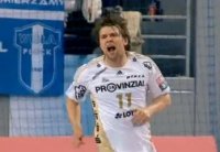 Christian Sprenger war erneut  zuverl�ssig und markierte f�nf Treffer aus sechs Versuchen.