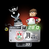 Magdeburg - THW: 26:33.