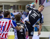 Seine sieben Tore reichten nicht zum Sieg: Filip Jicha war bester Torsch�tze der Zebras.