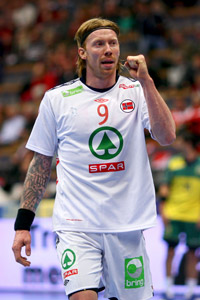 Ein letztes Mal in der Sparkassen-Arena zu Gast: Ex-Zebra B�rge Lund geht zum Saisonende zur�ck nach Norwegen.