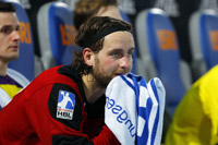 Nationalkeeper Silvio Heinevetter ist einer der Garanten f�r den neuerlichen H�henflub der F�chse.