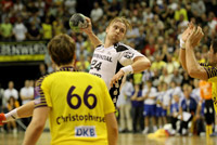 Aron Palmarsson �bernahm viel Verantwortung und erzielte f�nf Treffer.