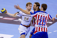 Aron Palmarsson zeigte eine starke Partie und stellte auch Ivano Balic in den Schatten.