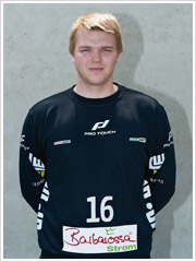 Statt Darko Stanic: Torh�ter Tomas Mrkva will sich in der DKB Handball-Budnesliga etablieren.