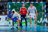 Die Kieler Deckung hatte alle H�nde voll zu tun.