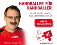 Der THW Kiel hilft bei der Suche nach einem Lebensspender f�r Arnulf Meffle mit.