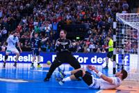 Mattias Andersson �berragte im Halbfinale gegen Hamburg.