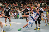 Ex-"Zebra" Hendrik Pekeler �berzeugte mit sieben Treffern.