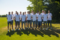 Die THW-Mannschaft beim Auftaktgolfen in Hohwacht.