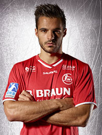 Linksau�en Michael Allendorf ist mit 168/64 Treffern zweitbester Torsch�tze der Liga.