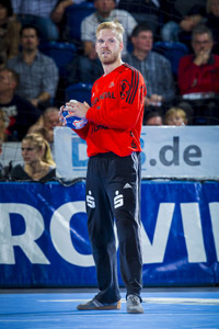 Stark: Johan Sj�strand zeigte 19 Paraden in 50 Minuten.