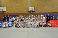 Marko Vujin besuchte am Freitagvormittag die Br�der-Grimm-Schule in Kronshagen.