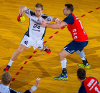 Aron Palmarsson erzielte vier Treffer, konnte aber an seine zuletzt starken Leistungen nicht ankn�pfen.