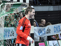 Andreas Palicka sorgte mit seinen Paraden daf�r, dass Wetzlar nicht mehr zur�ck ins Spiel fand.