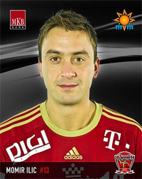 Momir Ilic ist Haupttorsch�tze bei MKB-MVM Veszprem.