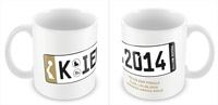 Der "K-IEL 2014" Kaffeebecher.