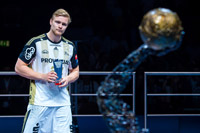 Aron Palmarsson wurde zum besten Spieler des Turniers gew�hlt.