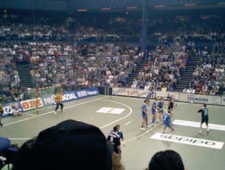 [Bild: Spielszene aus der 2. Halbzeit]