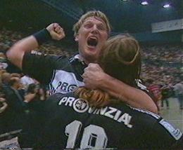 Niko und Staffan jubeln!