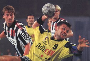 [Bild: Andreas Rastner in Action gegen den THW]