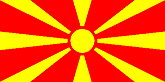 Flagge von Mazedonien