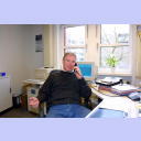 Uwe Schwenker - immer in Aktion.