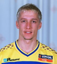 Johan Pettersson im schwedischen Nationaltrikot.