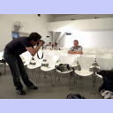 Foto-Shooting 2004/2005 in der Kieler Kunsthalle: Sebastian Prei�.