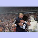 Pittis Abschied: Pitti mit Zoran Djordjic.