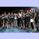 Pittis Abschied: Pittis alte Weggef�hrten singen ihm ein St�ndchen.