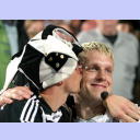 Pittis Abschied: Johan Pettersson gibt Pitti einen Abschiedskuss.