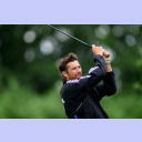 Golfen 2005: THW-Kapit�n Stefan L�vgren schl�gt ab.