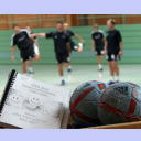 Trainingslager 2005: Das Motto der THW-Saisonvorbereitung 2005/06 ist bereits auf dem Titel des Trainingsplans festgeschrieben:  Der Titel geht nur �ber uns!