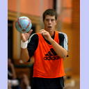 Trainingslager 2005: Neuzugang Kim Andersson am Ball.