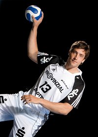 Marcus Ahlm in action.