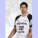 Autograph card 2008/2009: Nikola Karabatic.