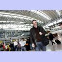 Bruno Martini auf dem Hamburger Flughafen.