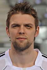 Christian Sprenger im Nationaltrikot.