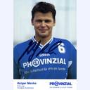 Autogrammkarte Holger Menke 1995/96.