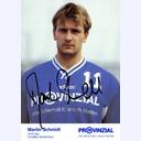 Autogrammkarte Martin Schmidt 1995/96.