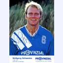 Autogrammkarte Wolfgang Schwenke 1994/95.