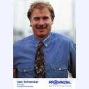 Autogrammkarte Uwe Schwenker 1995/96.