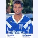 Autogrammkarte Mario Wille 1990/91.