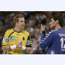 Oliver Roggisch und Henning Fritz.