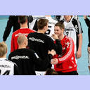 Freude nach dem Sieg.