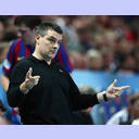 Barcas Trainer Xavi Pascual.