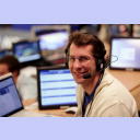 EM 2008: Magnus Wislander als Experte f�r das schwedische Radio.