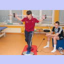 Filip Jicha in der Reha.